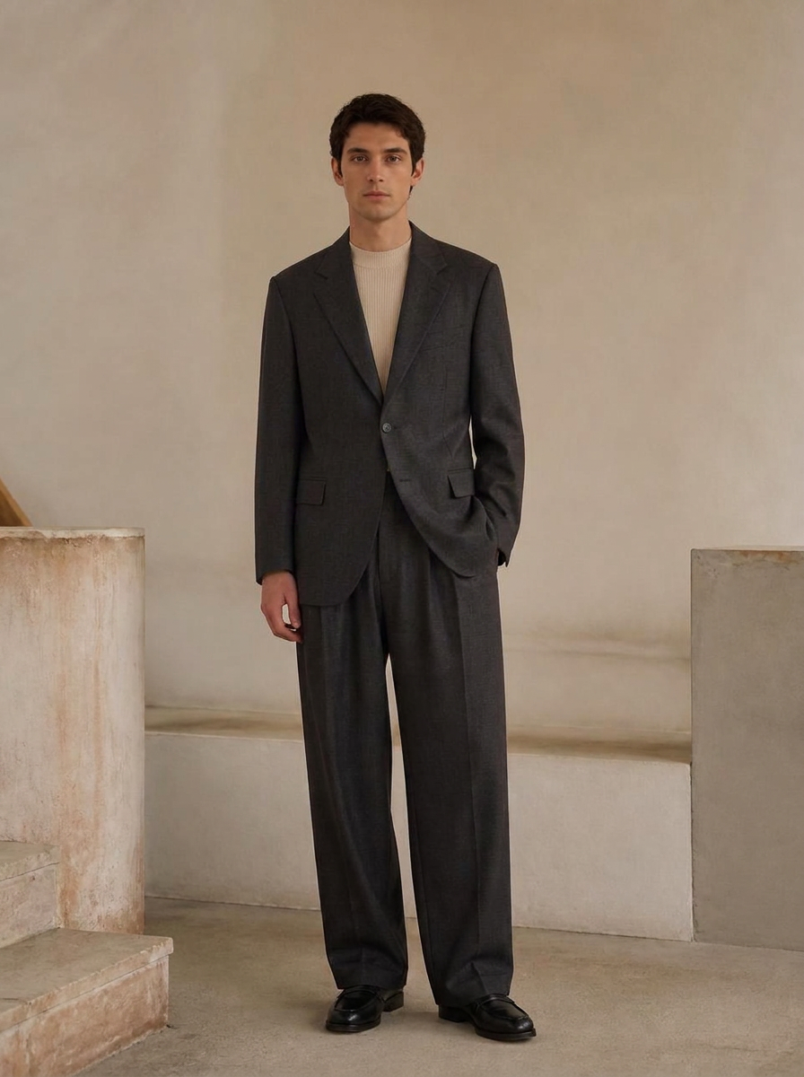 UNSTRCT suit in Charcoal
